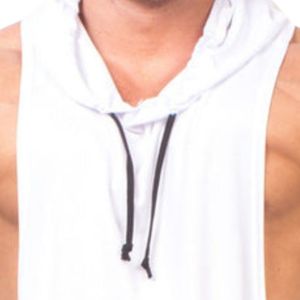 Camiseta Deportiva sin Mangas para Hombre, Estilo Racerback, para Gimnasio, Fitness, Entrenamiento, Ligera, Transpirable, Informal, para Verano - Product Image 3