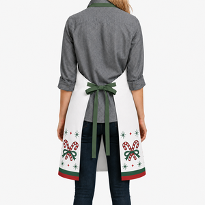 Christmas Beautiful Printed Design <b>Apron</b> 100% OEM Eco Friendly <b>Kitchen</b> <b>Apron</b> for Cooking at Factory Price. - Product Image 5