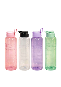 Gourde en plastique 2,0 L de couleur unie avec bouchon push-pull, compatible eau bouillante, écologique, avec corde pour sports de plein air, camping et excursions - Product Image 3