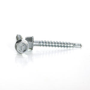 Vis autotaraudeuse à tête hexagonale, finition galvanisée, acier au carbone classe 4.8 et 6.8, filetage grossier - Product Image 6