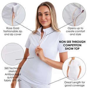 เสื้อโปโลขี่ม้าแขนยาวสำหรับผู้หญิง ขายส่ง พร้อมโลโก้แบบกำหนดเอง - Product Image 6