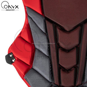 Durable Breathable Polyester/EVA <b>Foam</b> Baseball Chest Protector for Adults Kids Shockproof Adjustable Abdomen Shoulder Sports - Product Image 6