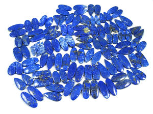 Lot de pierres précieuses en quartz naturel de haute qualité, cabochons lisses à dos plat, faits à la main, cristal semi-précieux, prix de gros - Product Image 4