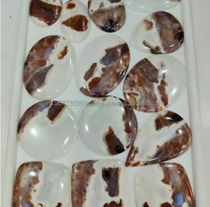 Piedra de sangre natural de alta calidad, cabujón de piedras preciosas sueltas, piedras preciosas sueltas para la fabricación de joyas de la India - Product Image 5