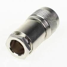 Adaptador RF UHF Macho de Latón Chapado en Oro de 10A para Cable RG 217 - Product Image 3