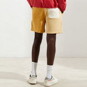 Men's Casual Mid-Waist Cotton French Terry <b>Shorts</b> Elastic Waist Drawstring Breathable Streetwear-Style for <b>Gym</b> Use Solid Graphic - Product Image 6