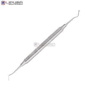 Instrumento Dental de Amalgama de Doble Extremo de Calidad Premium, Número Fig. 1 Herramienta Manual de Acero Inoxidable para Rellenos Dentales Restauradores - Product Image 6