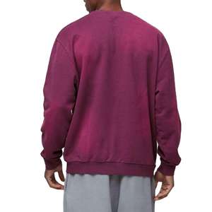 เสื้อสเวตเชิ้ตทรงโอเวอร์ไซส์แบบใหม่ ปรับแต่งได้ ล้างด้วยกรด ระบายอากาศได้ดี ไหล่ตก ราคาสมเหตุสมผล สั่งซื้อจำนวนมากได้ - Product Image 3