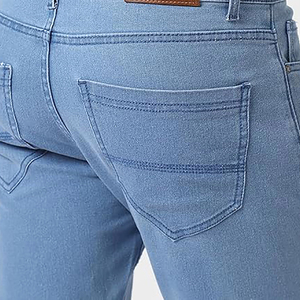 New Blue Slim Fit Men Comfortable <b>Jeans</b> Casual <b>Work</b> Denim Pants Stylish Outwears <b>Jeans</b> Gents Skinny Stretch Flex Denim Trousers - Product Image 3