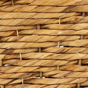 Juego de 3 cestas ovaladas de jacinto de agua con tejido trenzado, hechas a mano, para almacenamiento, venta al por mayor, ecológicas, hechas en Vietnam - Product Image 6