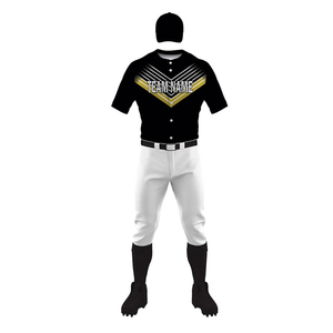 Uniforme de baseball personnalisé avec logo, respirant, en polyester, design sublimé de haute qualité, dernier design, nouveau style - Product Image 1
