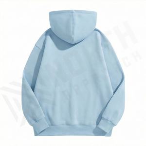 Sweat-shirts à capuche surdimensionnés de qualité supérieure pour hommes, style hip-hop, en molleton, avec impression de logo personnalisée, couleur personnalisée - Product Image 2