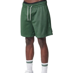 Mesh Jogger Shorts Eco-Friendly High Quality Custom Summer Mesh Short Double <b>Layer</b> Basketball Shorts Solid Pattern Mesh Short - Product Image 5