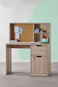 Foldable Wooden <b>Computer</b> <b>Desk</b> with Bookshelf | Space Saving Office Furniture Manufacturer - Product Image 6