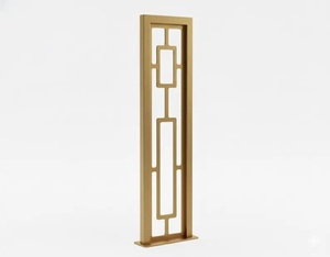 Rampe d'escalier en fer forgé de style chinois ; un produit résistant à la rouille, doté de motifs complexes et facile à assembler. - Product Image 2