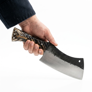 Cuchillo de Cocina Hecho a Mano de Acero Inoxidable |   Cuchillo de Chef de Acero Inoxidable para Picar, Cortar y Rebanar - Product Image 3