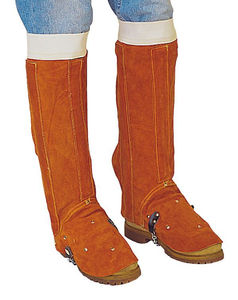 Cubrezapatos de Soldadura de Cuero de Vaca, Calzado de Seguridad Industrial de Cuero, Resistente al Calor y a las Chispas, Protección para Soldadores - Product Image 5