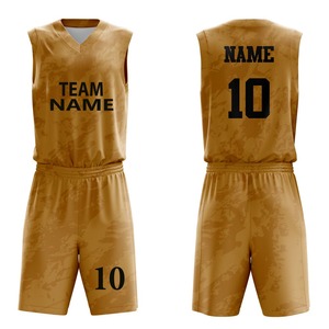Tenues de basketball grande taille pas chères, respirantes, antibactériennes, séchage rapide, légères, imprimées numériquement, 100% polyester, pour adultes - Product Image 6