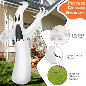 12 Feet Halloween Inflatable Ghost for Outdoor Holiday Yard Decorations - Product Image 5