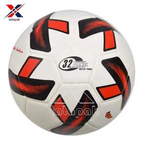 Ballon de football en PVC durable de taille officielle 3 pour adultes unisexes, entraînement professionnel, design de logo personnalisé, OEM TATA PAK INDUSTRIES - Product Image 4