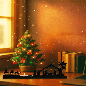 ชุดเชิงเทียนรูปเขากวางสไตล์โมเดิร์นมินิมอลจาก CIFbuy จำนวน 2 ชิ้น สำหรับตกแต่งบ้าน โคมไฟโลหะ ขวดใส่เทียน (TikTok แนะนำ Temu) - Product Image 1