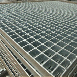 Grille de sol en fer galvanisé FinePunch GI, modèle FP-GT-GI-001, pour passerelle industrielle, drainage et plateforme - Product Image 4