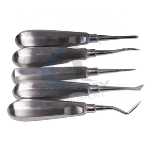 Kit d'instruments chirurgicaux dentaires, outils manuels en argent, poignée ergonomique, classe I, certifié CE, CLASTY INSTRUMENT - Product Image 5