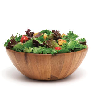 ชามไม้อะคาเซียทำด้วยมือสไตล์อินเดียพร้อมโลโก้ที่กำหนดเองสำหรับสลัดซุปข้าวมีหลายขนาดและตัวเลือกที่ปรับแต่งได้ - Product Image 6