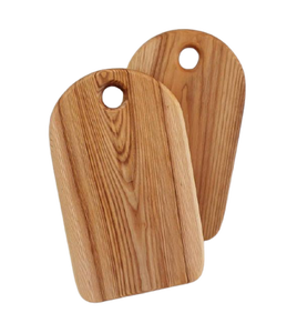 Planche à découper en bois naturel rustique, planche à découper artisanale en bois massif, planche de service de cuisine avec poignée pour la cuisine à domicile - Product Image 5