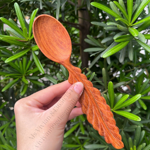 Cuchara de madera con mango de flor de margarita, cuchara de madera de fresno para café y té, cuchara mariposa hecha a mano, cuchara de cocina, precio de fábrica - Product Image 3