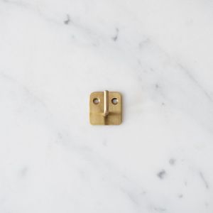 Stylish Brass <b>Wall</b> <b>Hooks</b> Premium Hanging Rack For Bathroom Bedroom Hallway Decorative Storage Organization Accessories Solutions - Product Image 3