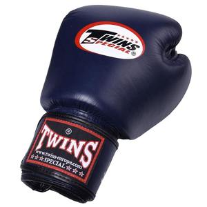 Guantes de Boxeo Twins Azul Marino Personalizados, Guantes de Boxeo y Sparring de Piel de Vacuno Genuina de Alta Calidad - Product Image 5
