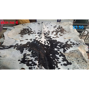 Real Animal Premium Touch Natural Cow Skin Hide Genuine Hair On Leather Rug <b>Large</b> Size Luxury Living Room Floor Decoration Mat - Product Image 3