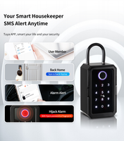 Volibel étanche Tuya TTlock APP électronique numérique empreinte digitale mural boîte à clés intelligente pour le stockage des clés de la maison