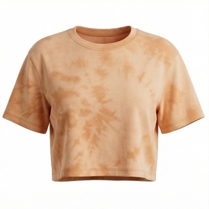 Customized Color Plus Size Ladies Crop Top Oversize Long Sleeve T-Shirt Women <b>Blouse</b> Casual Street Style Clothing Wear - Product Image 1