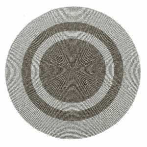 High Quality Glass Beaded Table Mat Handmade Glass Beads <b>Place</b> Mat for <b>Gathering</b> Occasional Decoration and Family Parties - Product Image 4