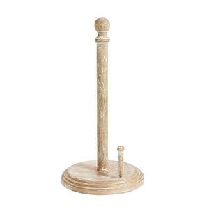 Nouveau support de rouleau de papier toilette en bois naturel, organisateur de salle de bain, décoration chaleureuse, support de rangement pour mouchoirs en papier - Product Image 6
