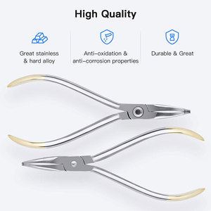 Professional Dental Orthodontic <b>Light</b> <b>Wire</b> Bending Plier Bird Beak Angle Loop Forming Dental Orthodontic Surgical Instruments Ce - Product Image 5