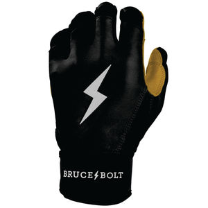 ถุงมือตีเบสบอลหนังแท้ Bruce Bolt คุณภาพสูง สีสันปรับแต่งได้ โลโก้ Black Lightning บุฟองน้ำอย่างดี ปรับแต่งได้ ใช้ได้ทั้งชายและหญิง - Product Image 5