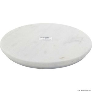 Round White Marble Pastry Board with <b>Wooden</b> <b>Rolling</b> <b>Pin</b> Eco-Friendly Customizable Thickness (4mm/5mm/10mm) Heat Resistant - Product Image 6