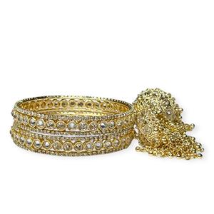 Pulseras de Moda en Oferta, Bañadas en Oro de 24K con Perlas, Elegantes para Bodas y Fiestas, Precio al por Mayor, Exportación Global - Product Image 2