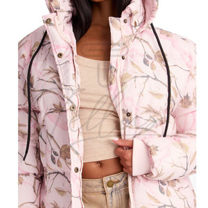 Veste matelassée pour femme de haute qualité à bas prix, design unique, contraste de couleurs, veste matelassée pour femme - Product Image 4