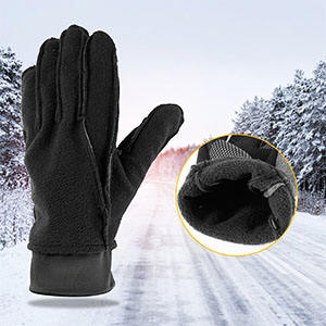 Guantes de Ciclismo para Hombre y Mujer, Resistentes al Viento, Transpirables, Anti-UV, de Secado Rápido, que Absorben la Humedad, con Dedos Completos, para Correr, Ciclismo, Invierno - Product Image 4