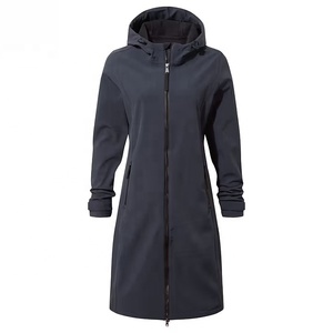 Chaqueta Impermeable de Punto para Mujer, con Capucha, Cierre, Resistente al Viento, Transpirable y de Secado Rápido para Correr al Aire Libre - Product Image 1