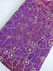 Vente flash : Tissu en soie bicolore de luxe où la grâce rencontre l'élégance pour robes de mariée ou saris, disponible à prix abordable - Product Image 1