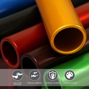 Bâtons de relais en aluminium - Officiels IAAF, légers, confortables et sûrs pour les sports et les jeux - Product Image 3