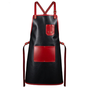 Restaurant Bar Uniforms Handcrafted Leather Bartender Apron Mixologists Bar Staff Professional Grade Luxury Protection Gear - Product Image 1