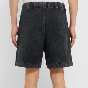 Men Acid Wash Canvas Shorts Eco-Friendly <b>Retro</b> Design Cotton <b>Fabric</b> Comfortable Fit Casual Streetwear Summer Outfit Breathable - Product Image 3