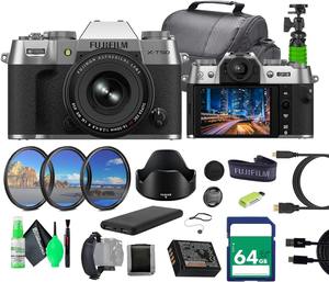 X-T50 Mirrorless Digital <b>Camera</b> XF16-50mmF2.8-4.8 R LM WR Lens Bundle Kit + 64GB Tough UHS-II SDXC <b>Memory</b> <b>Card</b> + Camara Bag - Product Image 4