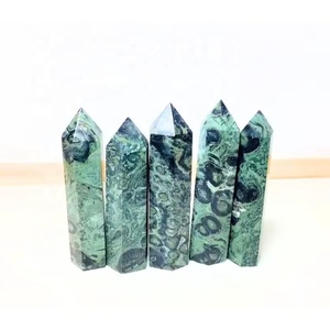 High Quality Gemstone Kambaba Jasper Tower Points Obelisks <b>Wands</b> Metaphysical Healing Semi-Precious <b>Crystal</b> Stones Eco-Friendly - Product Image 2